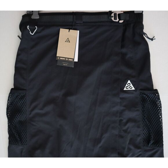 Nike FV7321-010 Women's Sz M Black ACG Snowgrass UV Protection Skirt - Picture 9 of 16